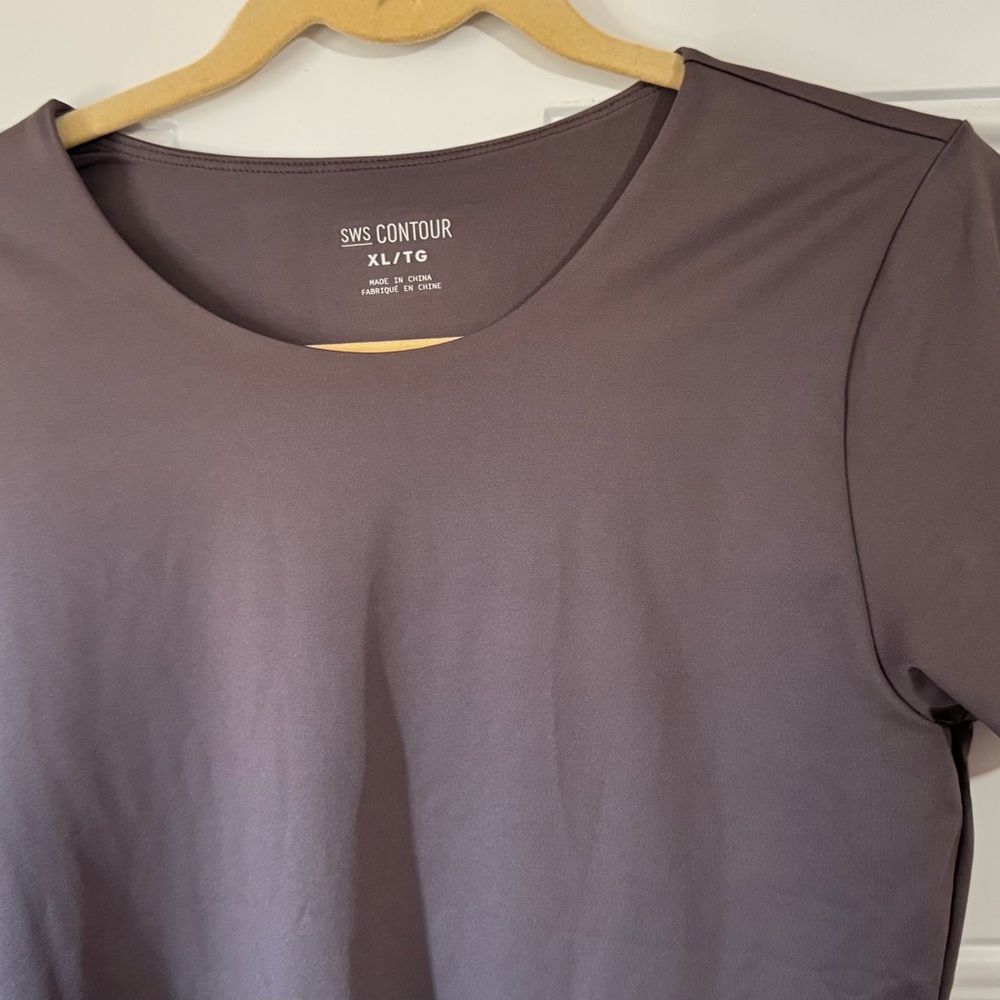 Lavender Gray Top (Bodysuit)